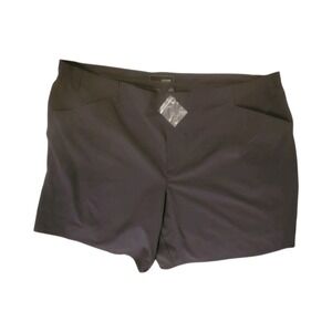 OOBE Uniform Shorts SZ 20 Gray Pockets Elastic Waist Stretch Lightweight Outdoor